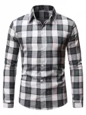 Casual Plaid Pattern Long Sleeve Shirt