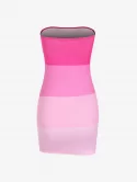 Colorblock Mini Tube Dress