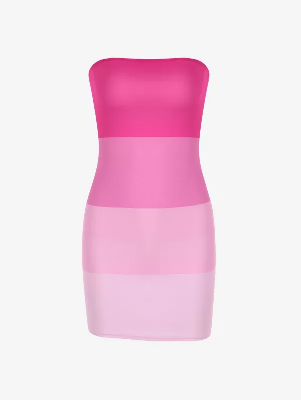 Colorblock Mini Tube Dress