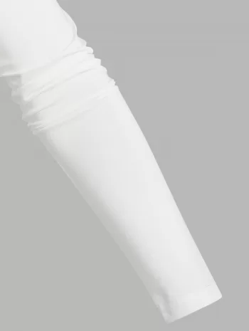 Cropped Drawstring Tie Cut Out Tee