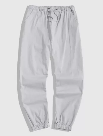 Drawstring Casual Jogger Pants