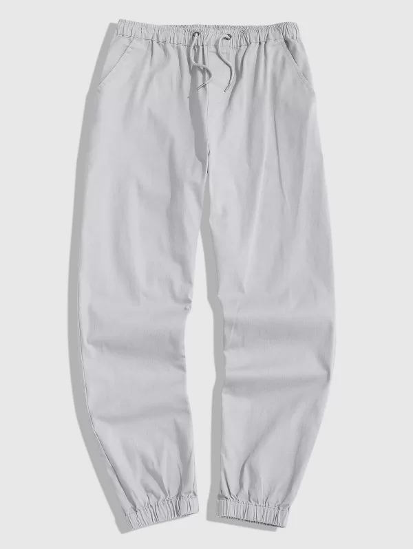 Drawstring Casual Jogger Pants