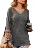 Ethnic Heathered Tunic Knitwear