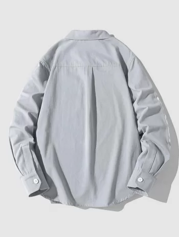 Garden Letter Pocket Patch Shirt