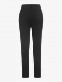 High Waisted Grommet Detail Skinny Jeans