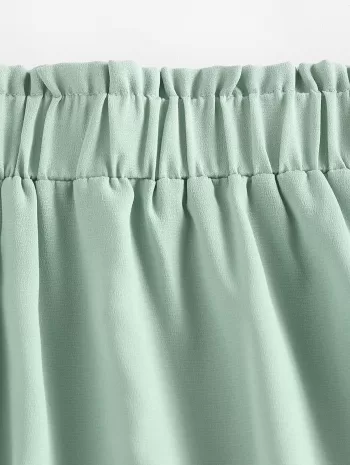 Layered Flounce Frilled Mini Skirt