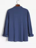 Long Sleeve Solid Color Shirt