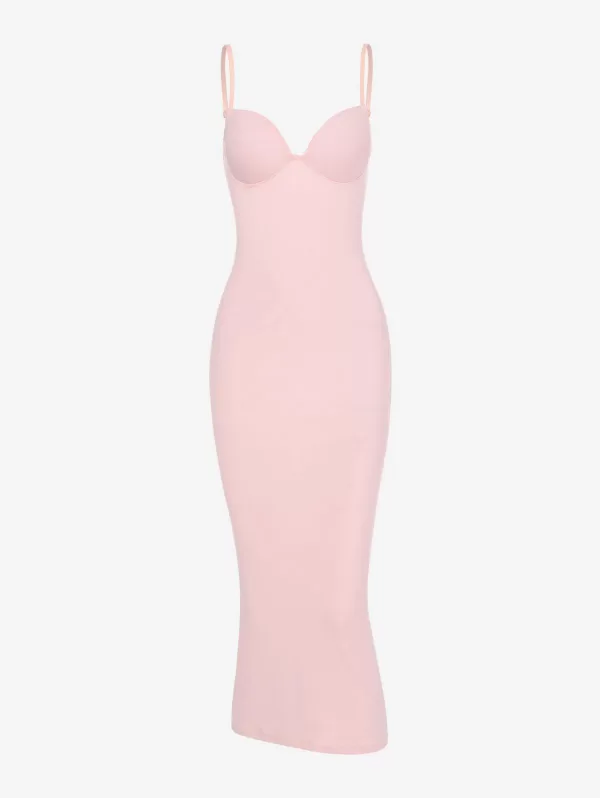 Padded Midi Bodycon Dress