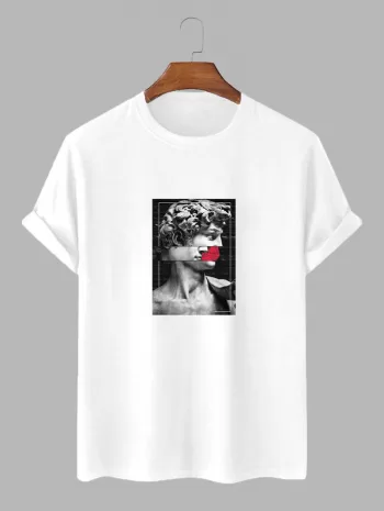 Plaster Statue Print Renaissance T-shirt