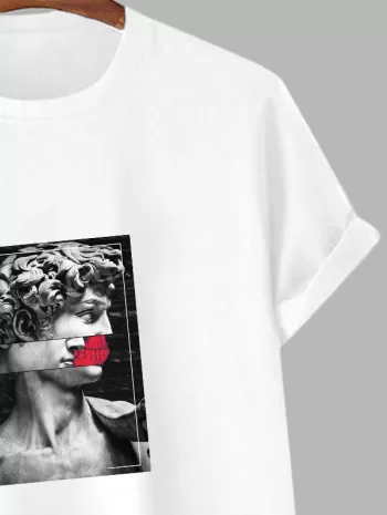 Plaster Statue Print Renaissance T-shirt