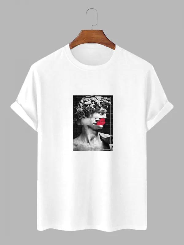 Plaster Statue Print Renaissance T-shirt