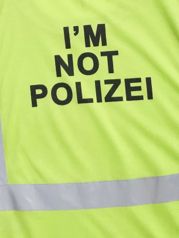 Reflective Panel Letter Print Short Sleeve T-shirt