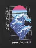 Sea Waves Graphic Short Sleeve Tee