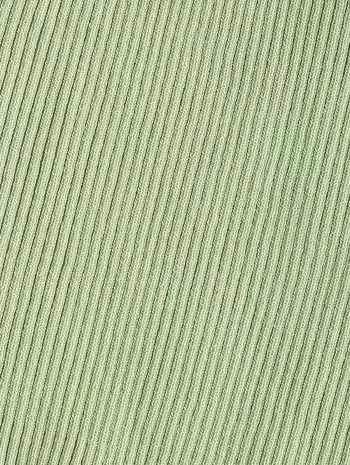 String Cutout Ribbed Knitted Crop Top