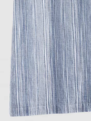 Stripe Jacquard Short Sleeve Office Shirt