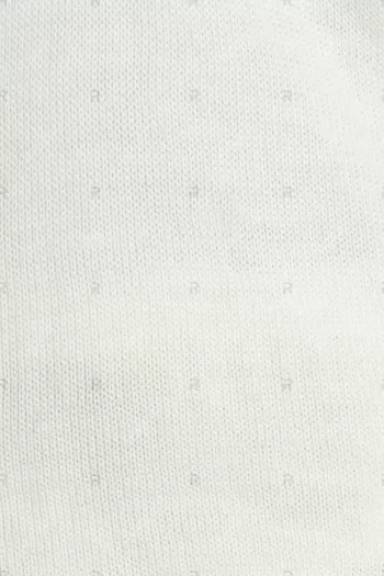 Stylish Round Neck Long Sleeve Backless Loose-fitting Women's Knitwear