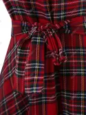 Vintage Tartan Mid Swing Dress