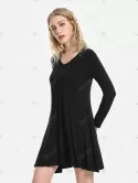 Zan.style V Neck Dress