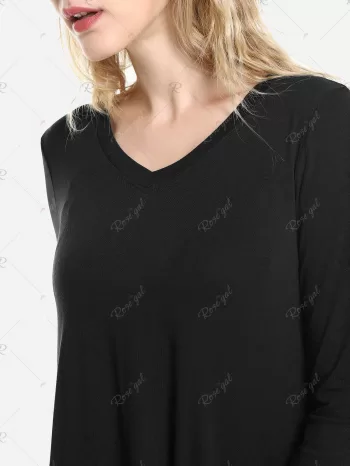 Zan.style V Neck Dress