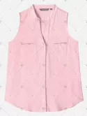 Zan.style V-neck Sleeveless Blouse